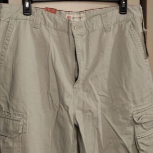 Mossimo cargo shorts Size 38 100%cotton vintage wash authentic NWT